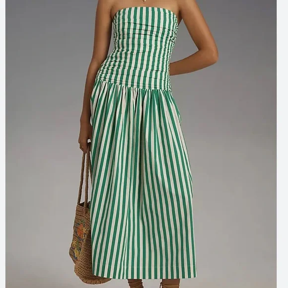 Rhode Selma Dress in Green / Size 2 - Picture 1 of 8